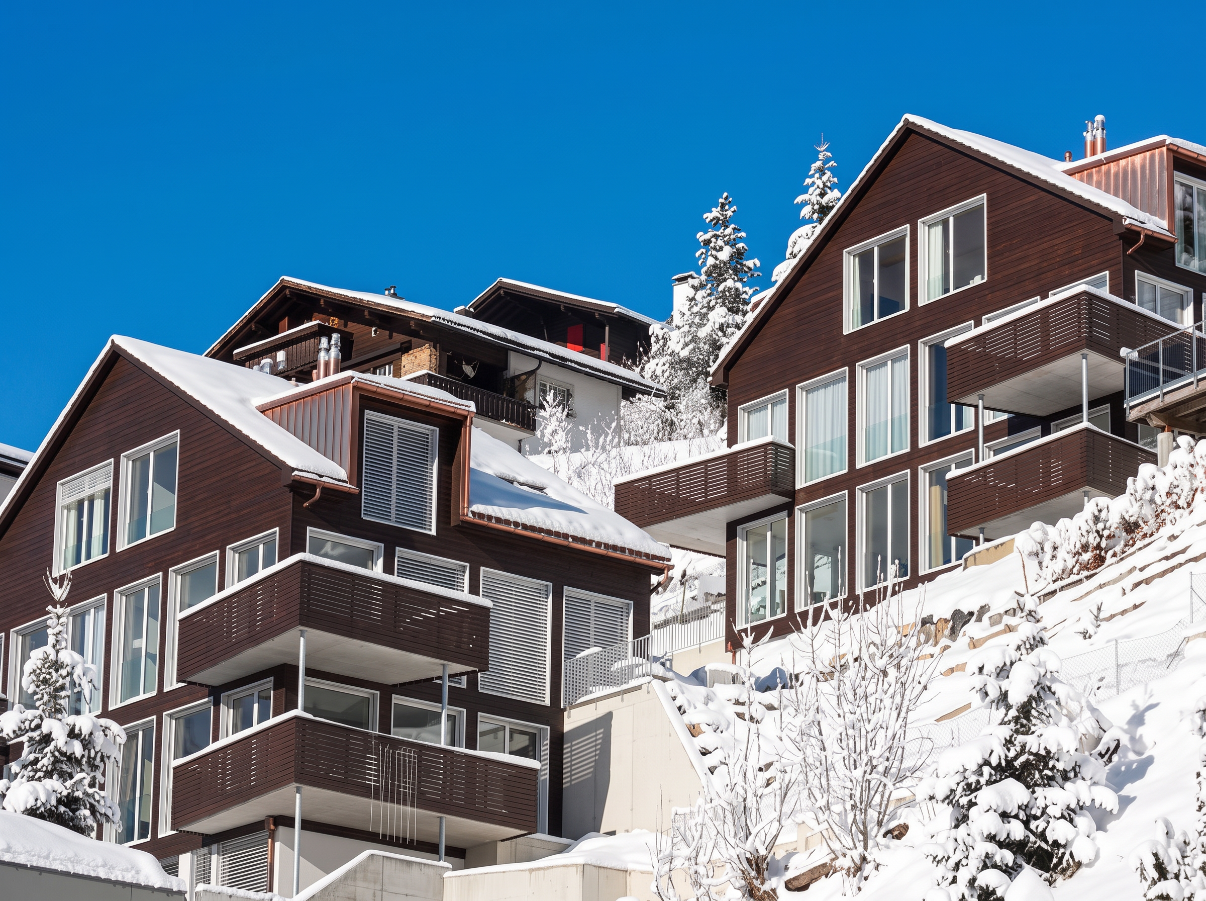 Angelo Montana in winter, Engelberg